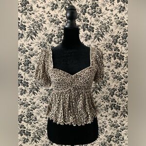 Urban Outfitters Leopard Shirt